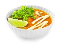 Рецепта Сурова зимна тиквена крем супа с авокадо, чесън и джинджифил
